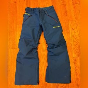 Boys Burton vortex snow pants
